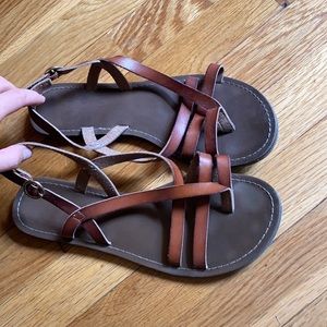 Faux Leather sandals